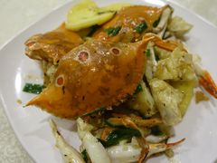 姜葱炒花蟹-吉源大排档·鱼生·海鲜(烧烤彩印厂店)