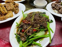 芥兰炒牛肉-肥弟大排档(汕樟路店)