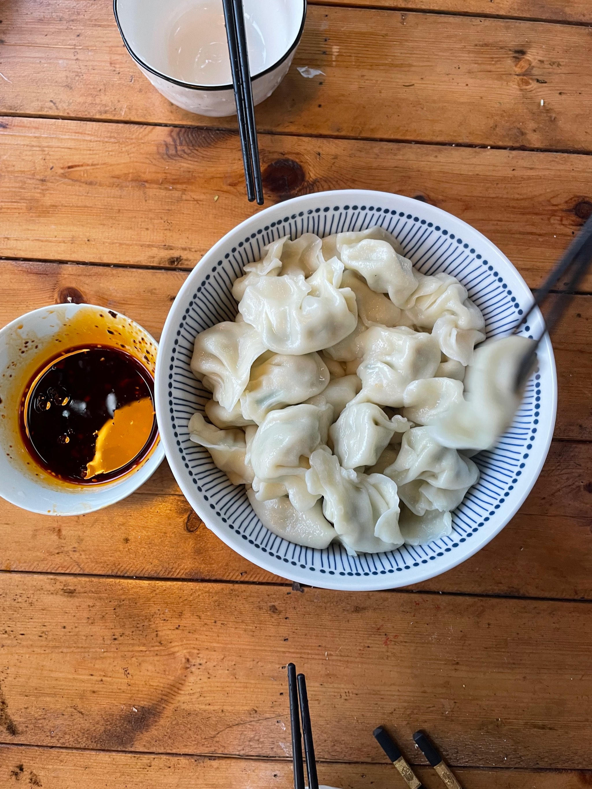 煮饺子  温暖煮饺时光