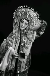 -胭脂猫京剧摄影