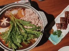 牛肉辣菜锅-熹炭精致日料(金融街购物中心店)