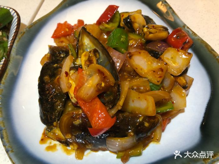 辣椒膏炒青口