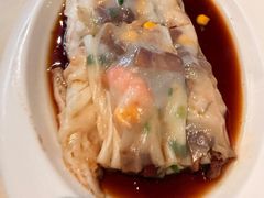 爽滑鲜虾拼栗米叉烧肠粉-香港池仔记肠粉王(博多新记襄阳南路店)