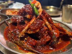 -草家酱蟹炭火烤肉店(珲春南路二店)