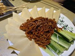 京酱肉丝-天津乾毓德饭庄·清真传统炒菜·海鲜烧烤(咸阳路店)