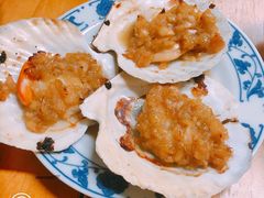 蒜蓉焗扇贝（熟蒜）3个-炒豆合作社(东四总店)