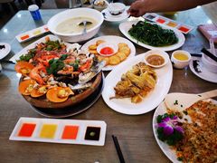 蒜蓉炒薯叶-巽寮印象美食部落餐厅·海鲜·地方特色菜(惠州体验店)