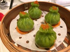 蟹肉菠菜鲜虾饺-皇朝会.经典传统粤菜(外滩店)