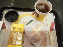 俄式红肠双鸡堡工作餐-麦当劳(花桥得来速店)