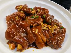 葱烧猪蹄-梅林春晓花园餐厅