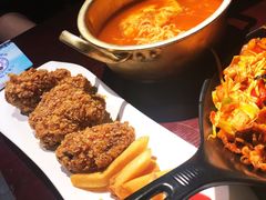 琥珀炸鸡小份-泰好吃芝士年糕火锅(独墅湖店)