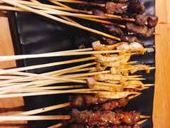 -路边摊小炉子烧烤