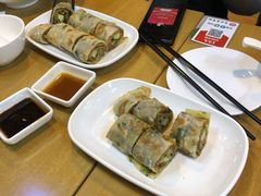 葱饼卷牛肉-台北楚楚园馅饼粥(虹桥南丰城店)
