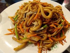 木须炒拨鱼-晋阳饭庄(虎坊桥店)