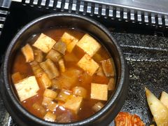 大酱汤-韩阳王石板烤肉