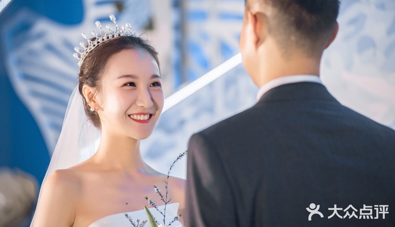 性价比超高的蓝色治愈婚礼✨｜天津婚礼