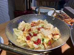 干锅手撕包菜-费大厨辣椒炒肉(万家丽一店)