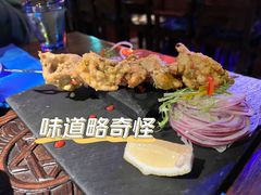 香料去骨鸡肉串-甘尼仕印度餐厅爵士酒吧(阳春巷店)