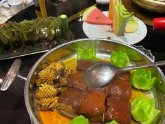 鲍鱼红烧肉-夜宴江景餐厅