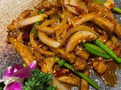 麻辣鱿鱼-冰川延边料理·炭烤串(原小木屋店)