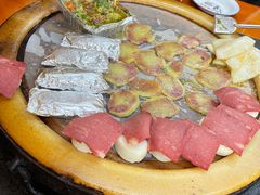 -老姐石板烧烤+铜炭火锅(总店)