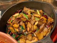 杏鲍菇炒牛肉-云海肴云南菜(正大广场店)
