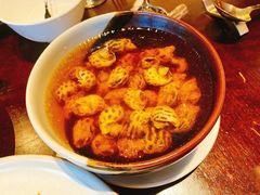 古越陈酿煮花螺-杭州西子湖四季酒店·金沙厅