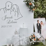 小预算草坪婚礼｜户外森系小清新