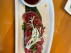 生鸡蛋拌牛肉-王鼎精致料理铁板烧(世博源店)