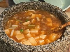 石锅鸡汤豆腐-绿茶餐厅(西单老佛爷店)