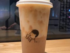 芋泥波波茶-喜茶(上海正大广场店)
