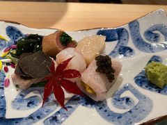 五种刺身拼盘-然寿司(郎园vintage店)