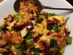 腊八豆炒荷包蛋-湘味淳(千禧街店)