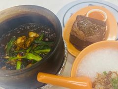 -长城砂煲田鸡粥