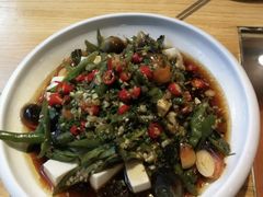 烧椒皮蛋豆腐-赤宴·川菜(玉林店)