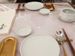 餐具摆设-喜鼎海胆水饺(平安金融中心店)