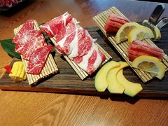 精品肉三拼-炎蔵牛舌烤肉