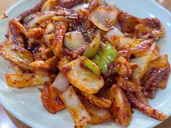 辣炒鱿鱼-贤花饭店(城阳店)
