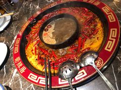 菌汤鸳鸯锅-蜀辣居鲜货老火锅(簇桥富顿中心店)