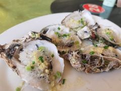 蒜蓉粉丝蒸生蚝-鹿福农庄(南沙天后宫店)