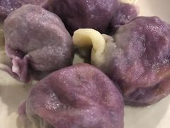 紫甘蓝锅巴馅饺子-宝源饺子(麦子店街店)
