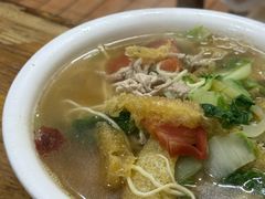 皮肚猪肝平菇三鲜面-祁家面馆(大香炉店)