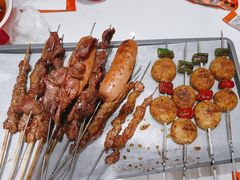 -宝记烧烤·碳锅羊肉·羊蝎子火锅·夜食社(文体路创始店)