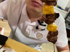 寻小欢焖烤凤梨牛肉串-寻小欢焖烤羊肉串(九眼桥店)