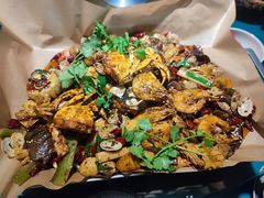 -牟记江湖重庆地标特色菜鱼蛋海鲜羊蝎子(巴南区黑金冠十多年好店)