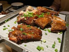 绿茶葱烤鸡-绿茶餐厅(松江万达店)