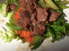 西芹牛肉-旺角茶餐厅