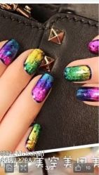 又是一款镭射甲-甲壳儿美甲美睫