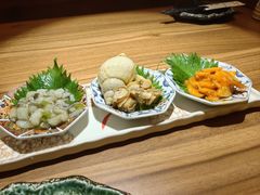 前菜三品-隐月· 㐂和食屋(芝罘万达公馆店)