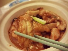 黑蒜鲍鱼焖鸡-火璽·園